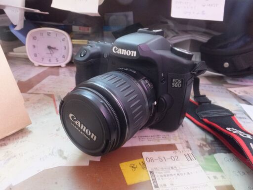 ★美品★CanonキャノンEOS　50Dボディ#19852MTT　純正レンズ18-55付き★