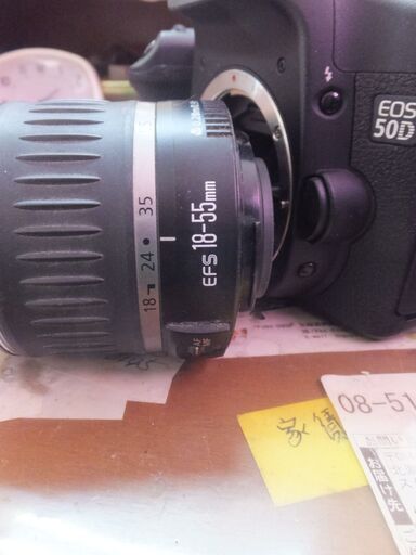 ★美品★CanonキャノンEOS　50Dボディ#19852MTT　純正レンズ18-55付き★