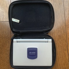 【CASIO  EX-word 電子辞書 ケース付き】の画像