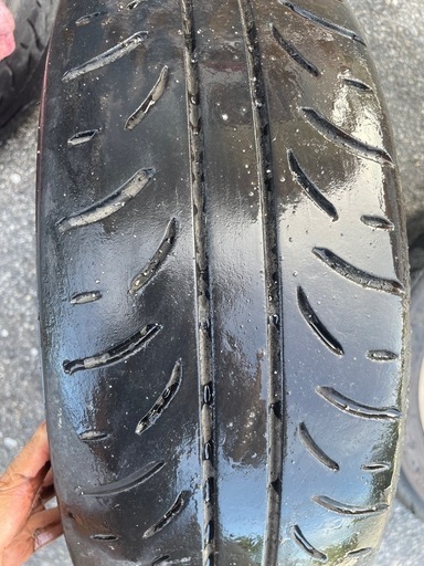 RAYS TE37 Volk Racing 14インチホイール、タイヤ4本セット（カプチーノでジムカーナ使用） RAYS TE37 Volk Racing 14インチホイール、タイヤ4本セット