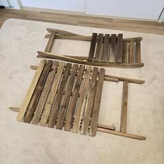 ASKHOLMEN アスクホルメン
テーブル＆折りたたみチェア2脚 屋外用, アカシア材, 60x62 cmの画像