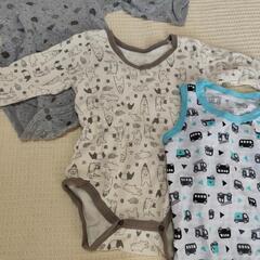 ロンパース3点セット90センチの画像