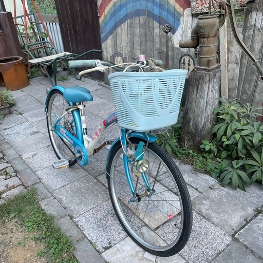 【5489】子供車　22インチ　6,100円（防犯・税込）
