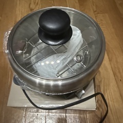 電気グリル鍋　一人用の画像