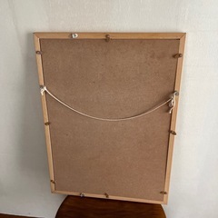 無料　木製パネル　額縁　フォトフレーム　
写真立て の画像