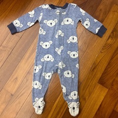 Carter’s9ヶ月・ロンパースパジャマ3枚セットの画像