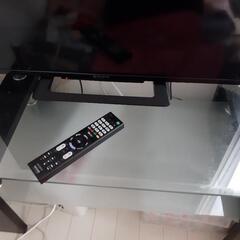ソニーテレビ+テレビ台の画像
