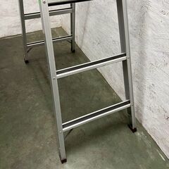 【立山アルミ】 DHK-1500 アルミ製 脚立 梯子 ハシゴ はしご アルミ脚立 DIY 工具 作業用 折りたたみ式 脚立 ⑥ A0284の画像