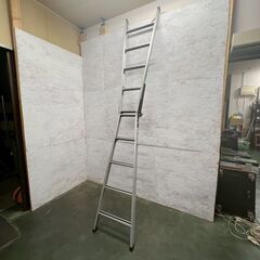 【立山アルミ】 DHK-1500 アルミ製 脚立 梯子 ハシゴ はしご アルミ脚立 DIY 工具 作業用 折りたたみ式 脚立 ⑥ A0284の画像