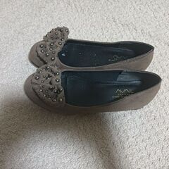 中古 AVAIL Contemme ウェッジフラットシューズ（リボン付き）の画像