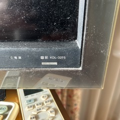 2009年製テレビ32型の画像