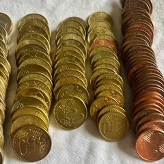 ユーロコイン、68ユーロになります、の画像