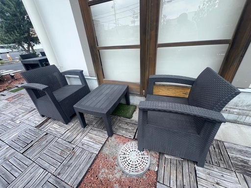 ガーデンテーブル＆チェアセット