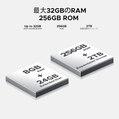 Android 16 6.7 インチ HD+大画面 スマートフォン　SIMフリー　32+256GBの画像