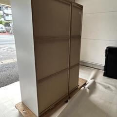 ★ 3ドアクローゼット  タンス  衣類収納  幅120cm【9万円位で購入】💳自社配送時🌟代引き可💳※現金、クレジット、スマホ決済対応※   の画像