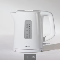電気ケトル（1000円 → 本日・明日お取引で700円）の画像