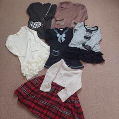 女の子 110cm 秋服 冬服 まとめ売りの画像