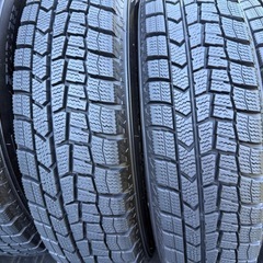 スタッドレス 4本セット 145/80R13 DUNLOP WINTER MAXX の画像