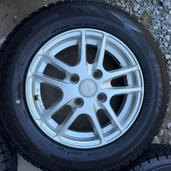 スタッドレス 4本セット 145/80R13 DUNLOP WINTER MAXX の画像