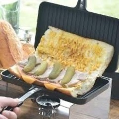 キューバサンドメーカー キャンプ用品の画像