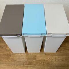 ゴミ箱20L　３個セット　新輝合成の画像