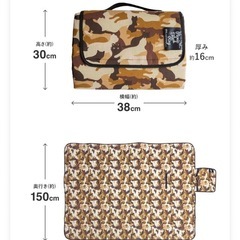【美品】大判レジャーシートの画像