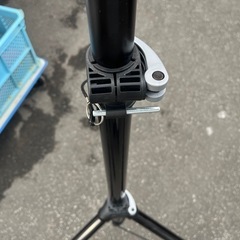 K&M (ケーアンドエム) アルミ製 スピーカースタンド 21450B 2本セット パイプ35mm対応 KONIG & MEYER 中古品 ③の画像