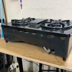 ２０１１年製　パロマ　ガステーブル　IC-320SB-2R　プロパンガス用の画像
