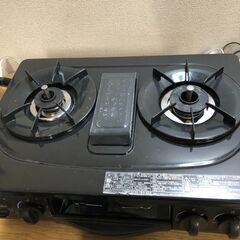 ２０１１年製　パロマ　ガステーブル　IC-320SB-2R　プロパンガス用の画像