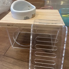 ハムスター飼育セット　GEX グラスハーモニー 450 High 付属品多数 の画像