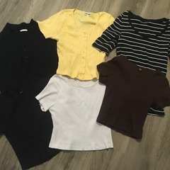 レディース　夏服　半袖　ボトムス　の画像