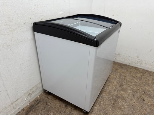 テンポスバスターズ　冷凍ショーケース　２０２１年製　厨房　TBSC-117F テンポスバスターズ業務用冷凍ショーケースキャスター付き