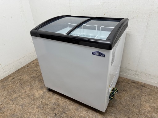 テンポスバスターズ業務用冷凍ショーケースキャスター付き