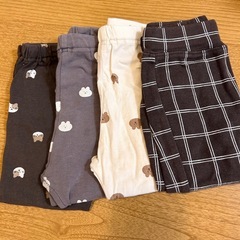 【取引決定】80〜95サイズ　淡色ベビー服　9点の画像