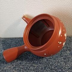 赤茶色 花柄 陶器製 急須

未使用 倉庫保管品の画像