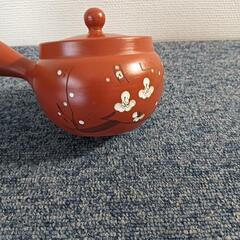 赤茶色 花柄 陶器製 急須

未使用 倉庫保管品の画像