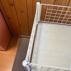 早く取りに来てくれる方優先　
キャスター付き　2段ワゴン　おまけ付きの画像