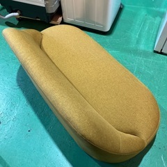 【NOCE/ノーチェ】2人掛けソファ　二人掛けソファ　2p 2P ソファ　ローソファ　家具　インテリア　からし色　マスタードイエロー　オシャレ家具の画像