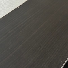 本棚　4段　ブラック　木目調の画像