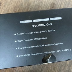 LUCKYLAKER 魚群探知機 未使用の画像