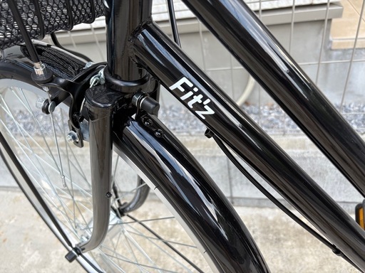 【8/26購入美品】自転車27インチ、オートライト、ギアなし