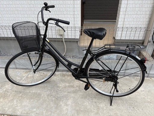 【8/26購入美品】自転車27インチ、オートライト、ギアなし