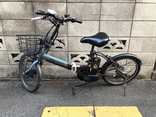 電動アシスト自転車本体(Peltech TDN-208L)、バッテリー