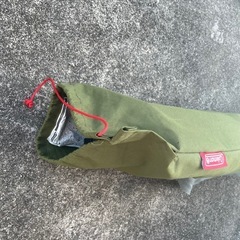 【商談中】コールマン　組立式ベッド　キャンプ　収納　グリーン の画像