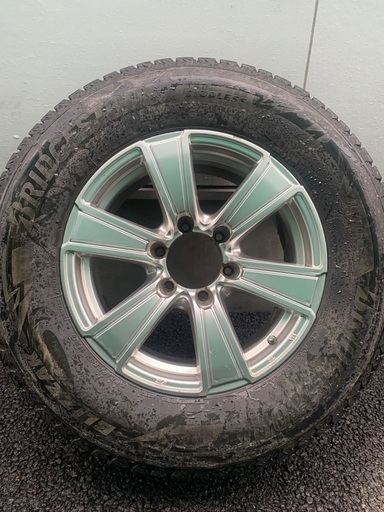 最終値下げ!Road Max MUD RANGER 17インチ ホイール 4本 7.5J-17 PCD139.7 6穴 +25 ハブ108 ランドクルーザープラド