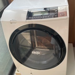 【左開き・大容量】日立 ドラム式洗濯機 BD-S8800L ライトベージュの画像
