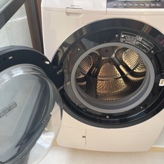 【左開き・大容量】日立 ドラム式洗濯機 BD-S8800L ライトベージュの画像