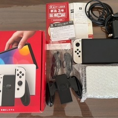 Nintendo Switch 任天堂 スイッチ 本体 有機EL ホワイトの画像