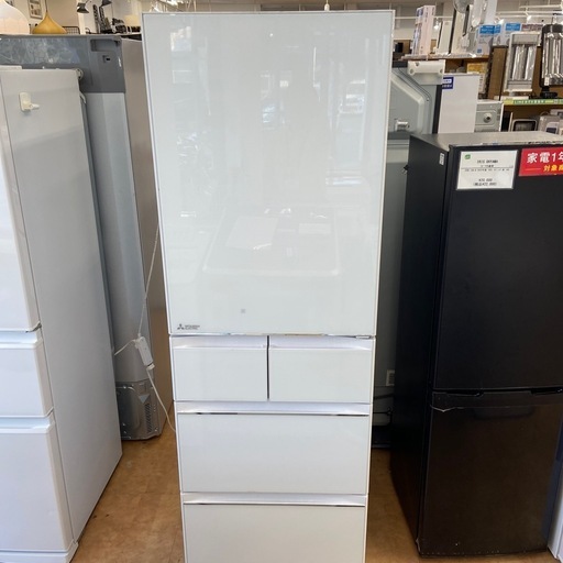 MITSUBISHI   5ドア冷蔵庫　2017年製   455ℓ