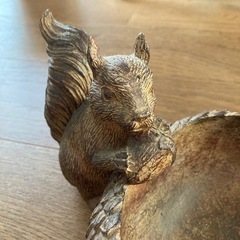 リスの小物入れの画像